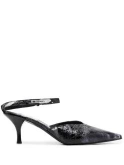 ( Neue Saison ) Premiata Flowery Pumps NERO