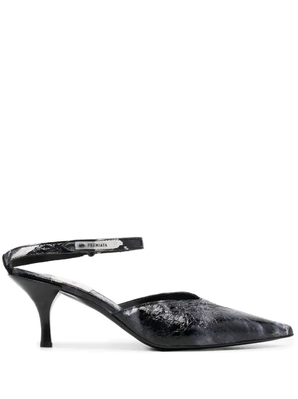 ( Neue Saison ) Premiata Flowery Pumps NERO 1 ( Neue Saison ) Premiata Flowery Pumps NERO