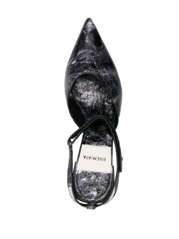 ( Neue Saison ) Premiata Flowery Pumps NERO 4 ( Neue Saison ) Premiata Flowery Pumps NERO – Bild 4