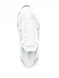 ( Neue Saison ) Premiata WHITE Sneakers Mit Logo Damen -Deutschland Premiata Verkaufs-Shop 18200753 39171299 600