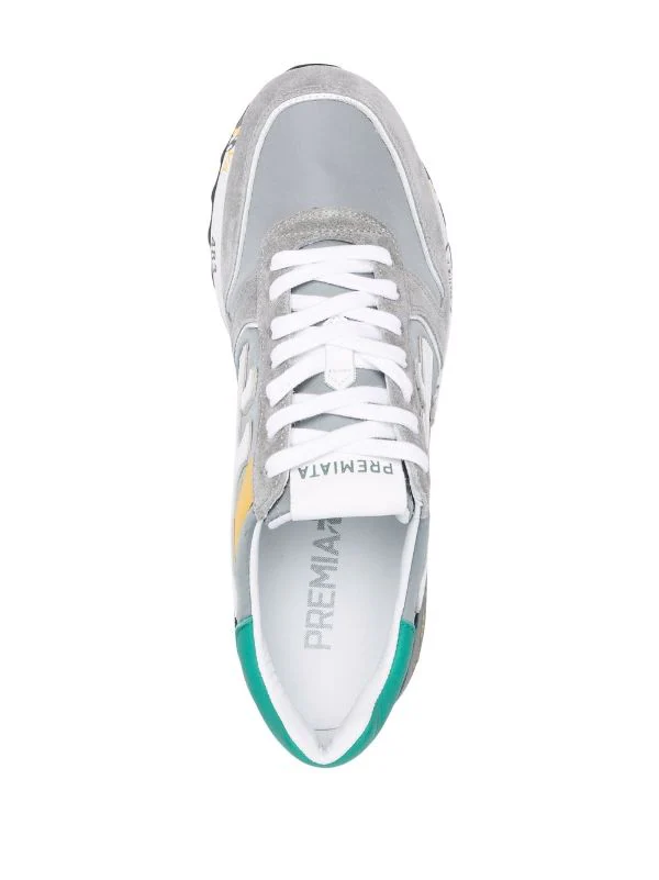 ( Neue Saison ) Premiata Mick Sneakers Grey 4 ( Neue Saison ) Premiata Mick Sneakers Grey – Bild 4