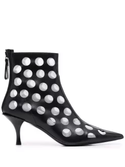 ( Neue Saison ) Premiata Butterfly Nero/net Nudo Pumps Mit Cut-Outs Damen