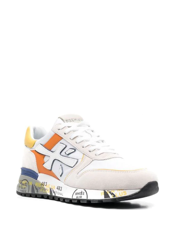 ( Neue Saison ) Premiata WHITE Klassische Sneakers Herren 2 ( Neue Saison ) Premiata WHITE Klassische Sneakers Herren – Bild 2