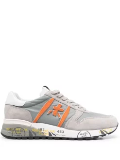 ( Neue Saison ) Premiata 5677 GREY Lander Sneakers Herren