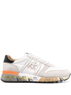 ( Neue Saison ) Premiata WHITE Lander Sneakers Herren