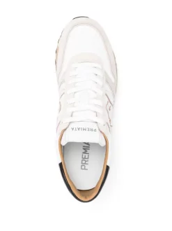 ( Neue Saison ) Premiata WHITE Lander Sneakers Herren -Deutschland Premiata Verkaufs-Shop 18251896 39457673 600
