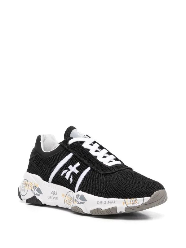 ( Neue Saison ) Premiata BLACK Buff Sneakers Damen 2 ( Neue Saison ) Premiata BLACK Buff Sneakers Damen – Bild 2