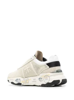 Premiata 5844 BEIGE Buff Sneakers Mit Logo-Stickerei Damen -Deutschland Premiata Verkaufs-Shop 18271780 39166976 600