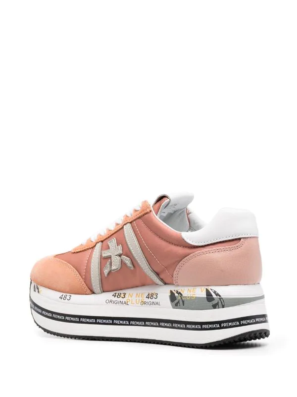 ( Neue Saison ) Premiata POWDER Beth Plateau-Sneakers Damen 3 ( Neue Saison ) Premiata POWDER Beth Plateau-Sneakers Damen – Bild 3