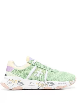 ( Neue Saison ) Premiata Sneakers Mit Logo-Print Damen