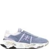( Neue Saison ) Premiata Buff Sneakers Mit Logo-Stickerei VIOLA