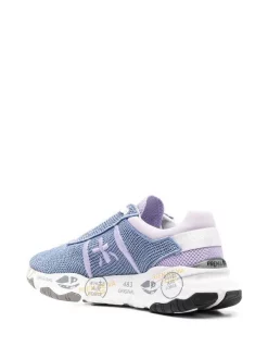 ( Neue Saison ) Premiata Buff Sneakers Mit Logo-Stickerei VIOLA -Deutschland Premiata Verkaufs-Shop 18293290 39308041 600