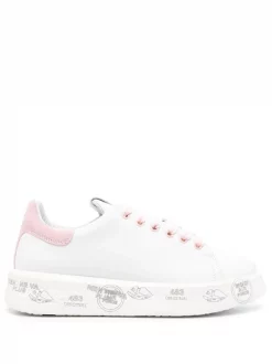 ( Neue Saison ) Premiata BIANCO Belle Sneakers Damen