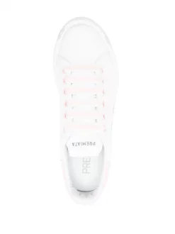 ( Neue Saison ) Premiata 5714 BIANCO ROSA Sneakers Mit Dicker Sohle Damen -Deutschland Premiata Verkaufs-Shop 18307583 39189792 600