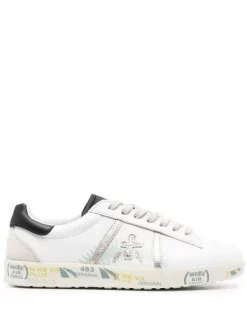( Neue Saison ) Premiata WHITE Andy Sneakers Damen