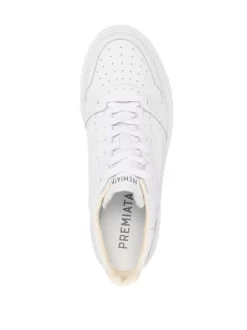 ( Neue Saison ) Premiata Quinn Sneakers WHITE -Deutschland Premiata Verkaufs-Shop 18340909 39600729 600