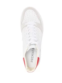 ( Neue Saison ) Premiata Perforierte Quinn Sneakers Herren -Deutschland Premiata Verkaufs-Shop 18345494 39487725 600
