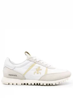 ( Neue Saison ) Premiata Klassische Sneakers 5634 WHITE