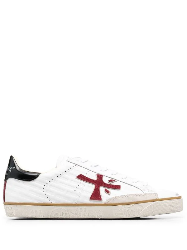 ( Neue Saison ) Premiata Steven Sneakers WHITE 1 ( Neue Saison ) Premiata Steven Sneakers WHITE