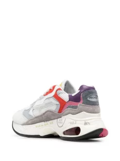 ( Neue Saison ) Premiata Sneakers In Colour-Block-Optik 0241 -Deutschland Premiata Verkaufs-Shop 18412077 39700143 600