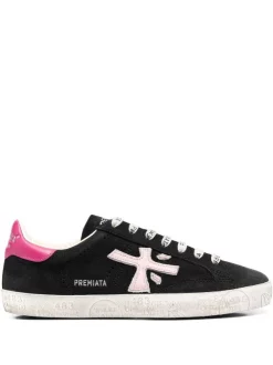 ( Neue Saison ) Premiata BLACK Steven Sneakers Damen
