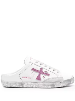 ( Neue Saison ) Premiata 5793 WHITE Klassische Sneakers Damen