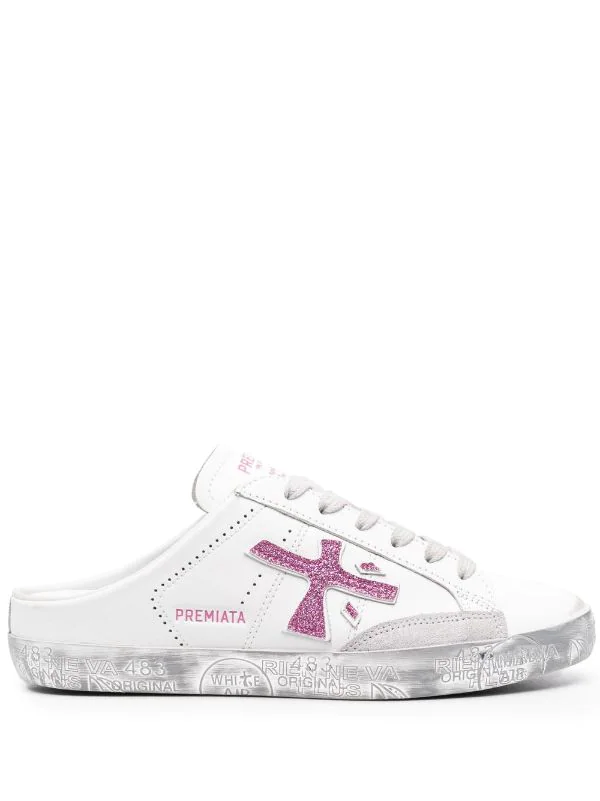 ( Neue Saison ) Premiata 5793 WHITE Klassische Sneakers Damen 1 ( Neue Saison ) Premiata 5793 WHITE Klassische Sneakers Damen